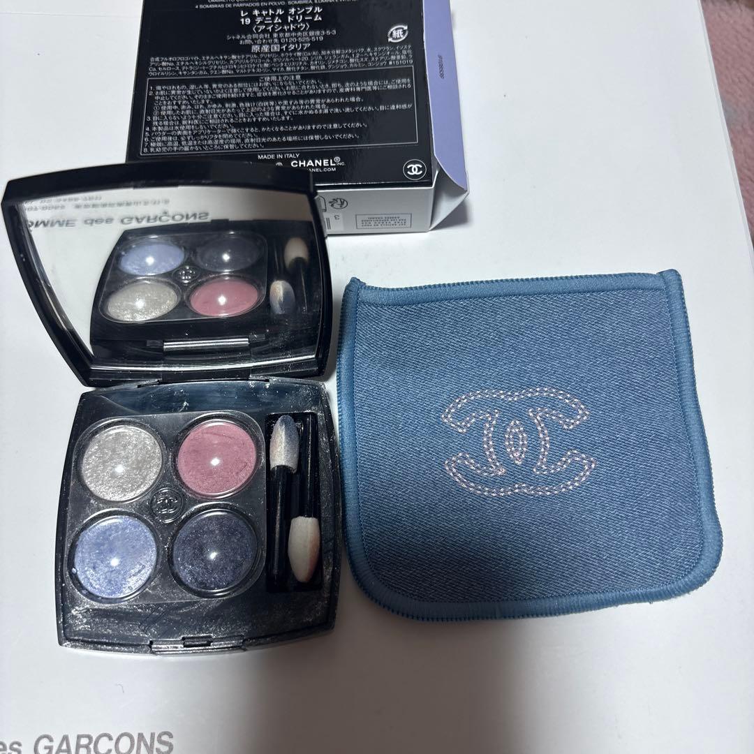CHANEL LES 4 OMBRES 19 DENIM DREAM 中古品