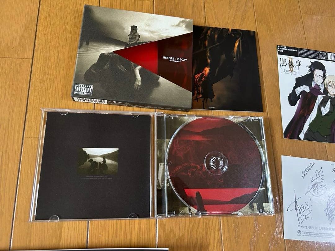 the GazettE CDシングル.アルバム33枚セットなど、購入限定特典あり