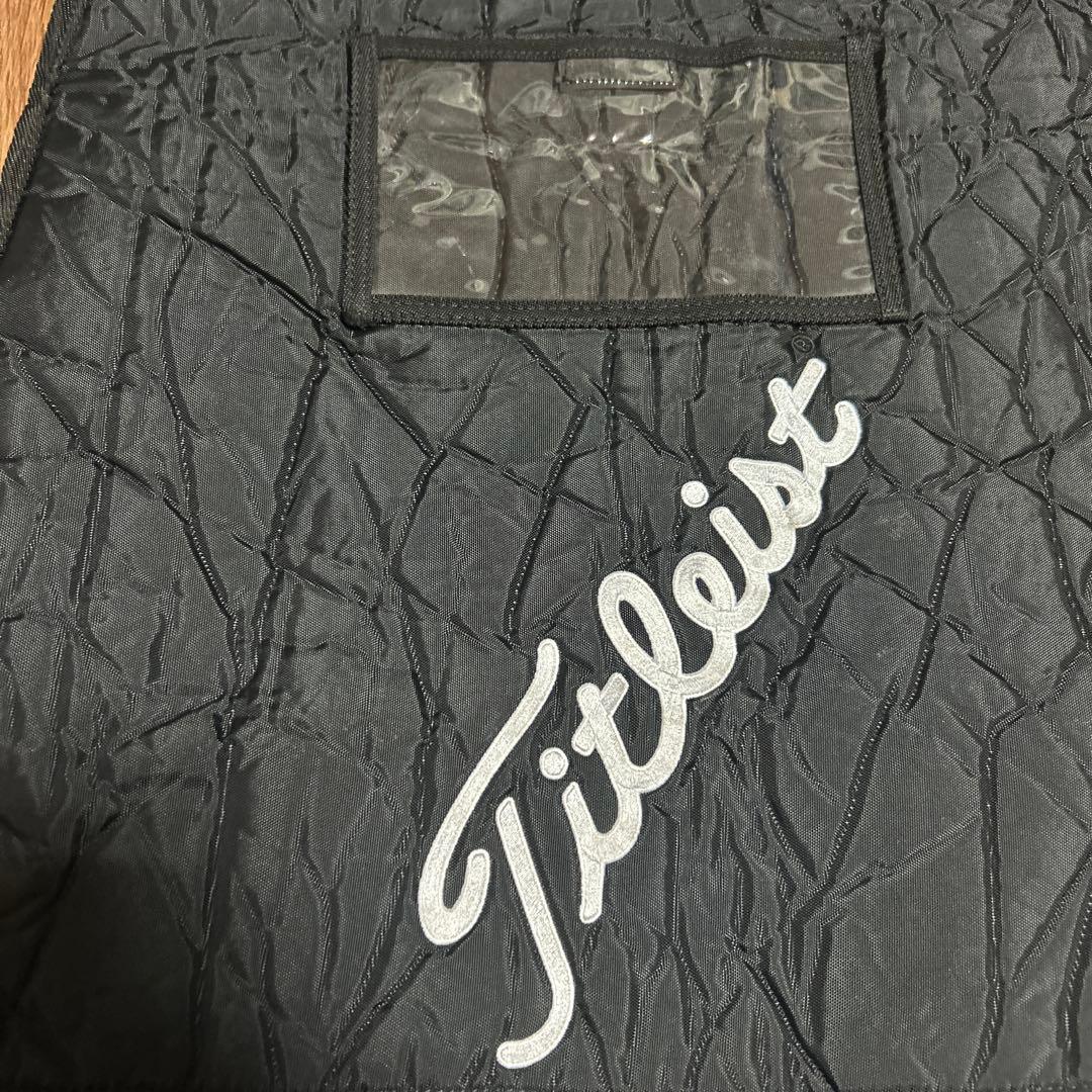 【美品】タイトリスト Titleist トラベルカバー 旅行用　刺繍