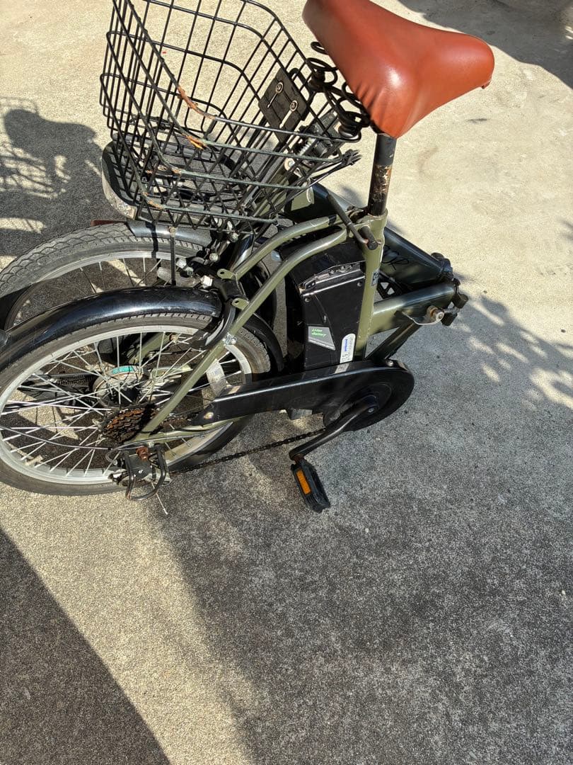 アイジュ、パスピエ20R電動アシスト自転車 折りたたみ