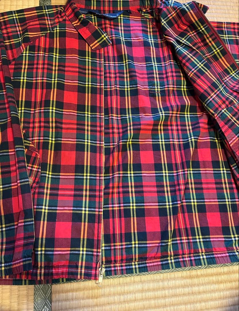 Polo Ralph Laurenフルジップシャツ 90s Mサイズ ポニーなし