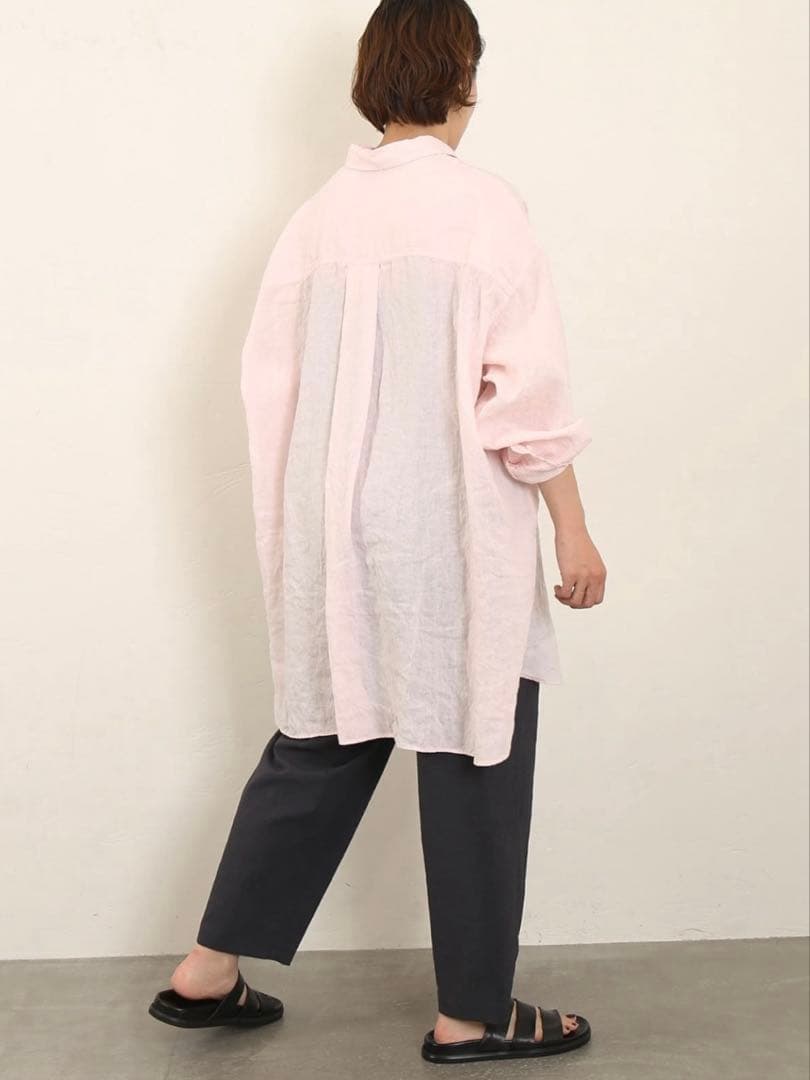 【journal standard luxe】リネンレギュラーカラーBigシャツ