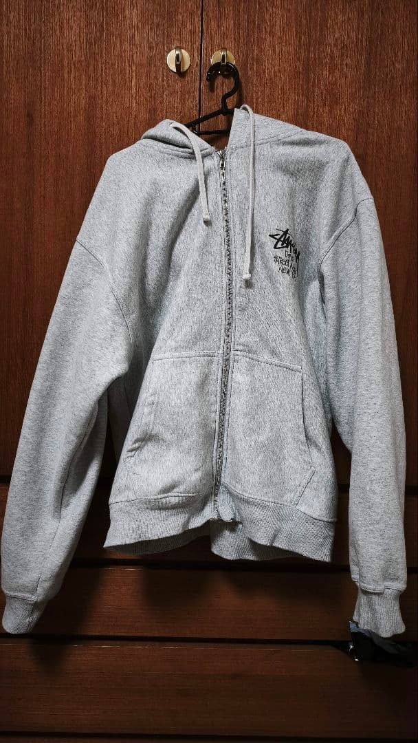 ジャケット・アウター Hoodie stussy grey size M