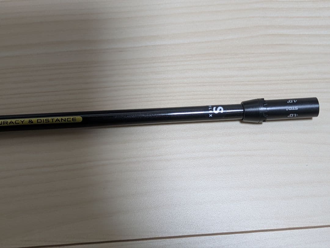 TOUR AD CQ-5 1wシャフトフレックスS コブラスリーブ付き