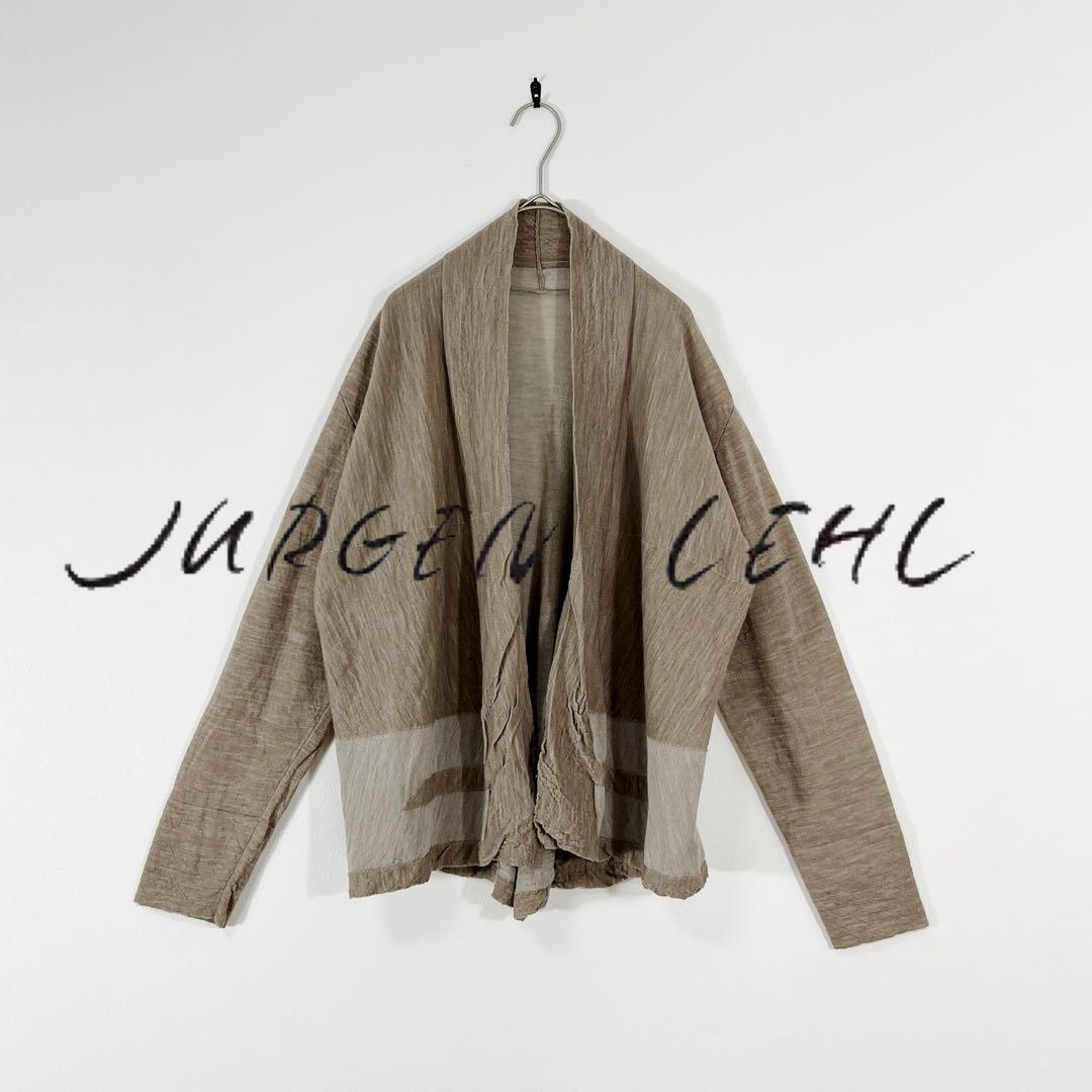 JURGEN LEHL ウールショールカラージャケット M ヨーガンレール