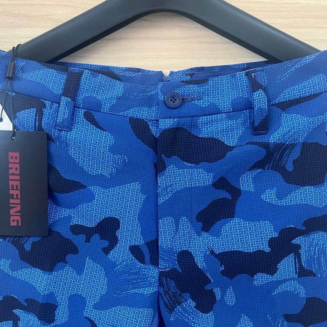 新品★50,600円 BRIEFING 春夏ゴルフセットアップ 黒シャツ＆パンツ