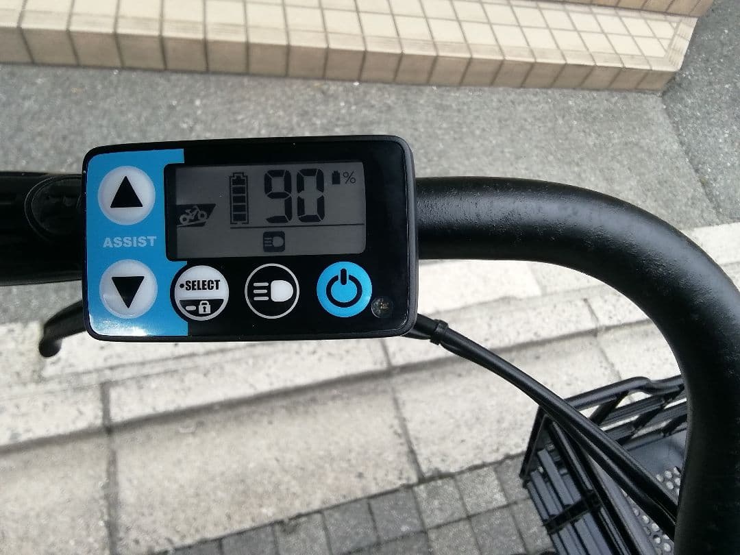 中古電動アシスト自転車 チャイルドシート付き