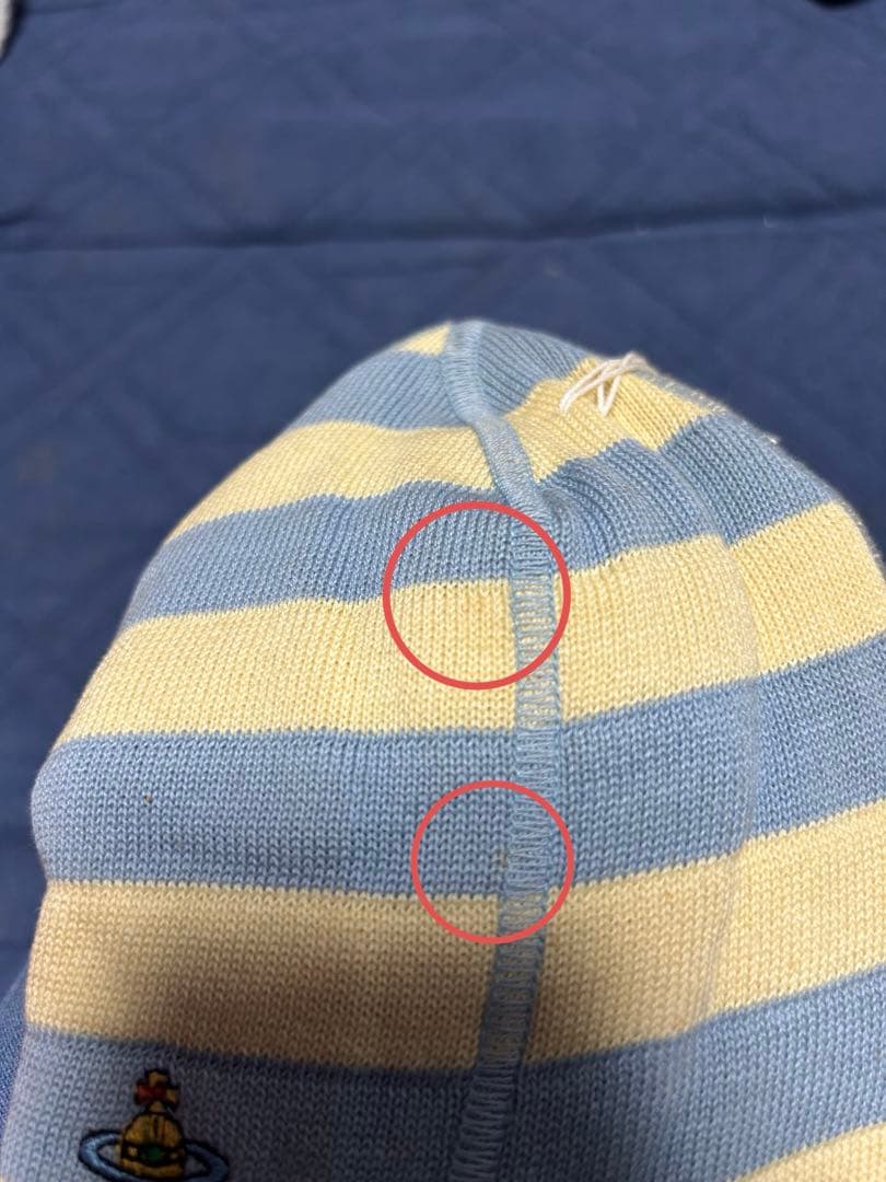 ヴィヴィアンウエストウッド　ニットキャップニット帽 　レア　ヴィンテージ