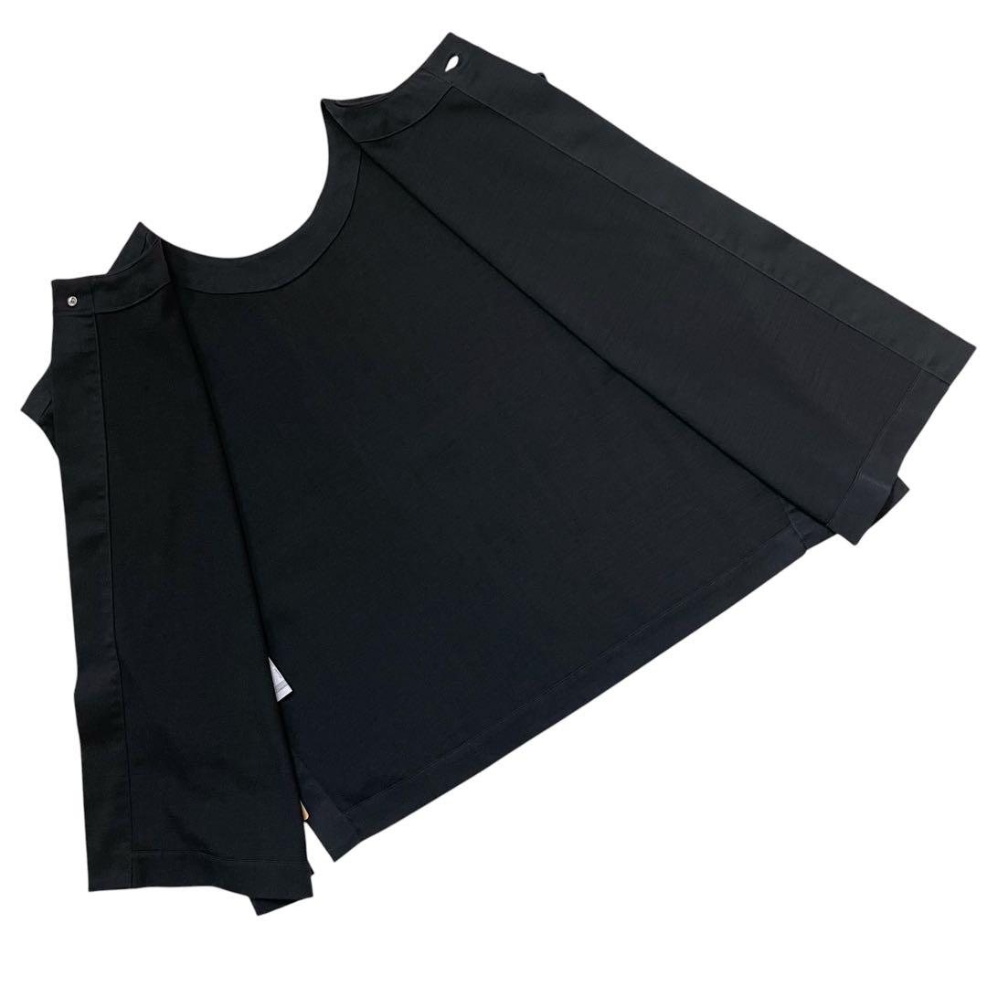 BEARDSLEY ビアズリー ショートベスト 前後 2way 黒【未使用品】