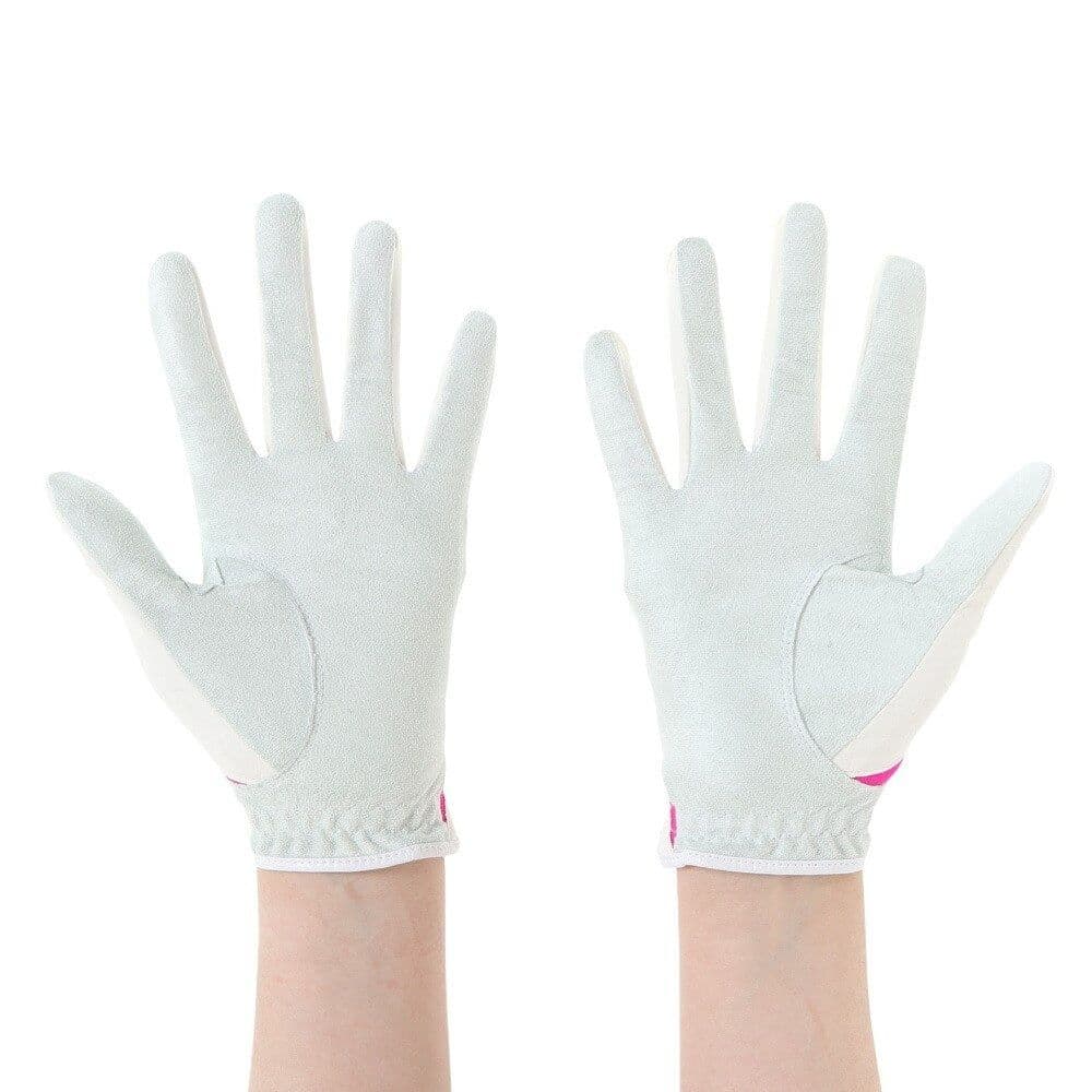 SEVGOLF2色組 サイズ18 両手用合皮グローブ SEVG-GL004LW