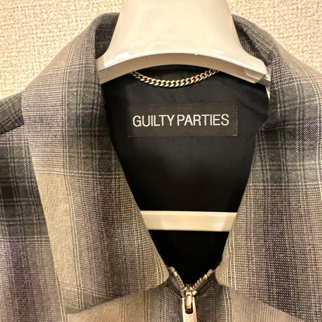 GUILTY PARTIES グレー・ブラックチェックジャケット