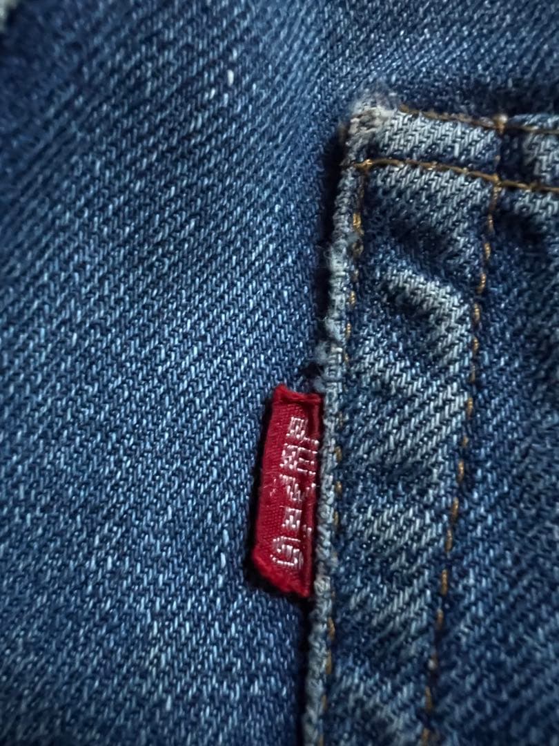 茶*ー様 60s levi's 501 BIGE ビッグE 足長R 希少ズレカン