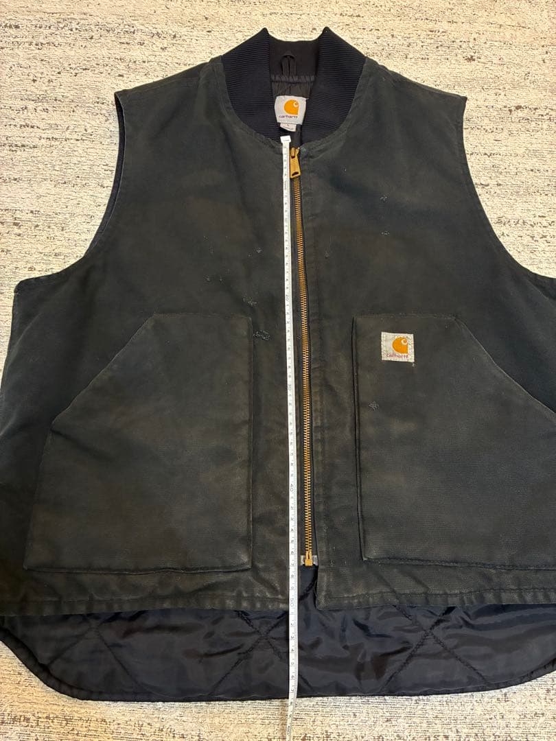 【メキシコ製】2013年製 Carhartt カーハート ダックベスト L