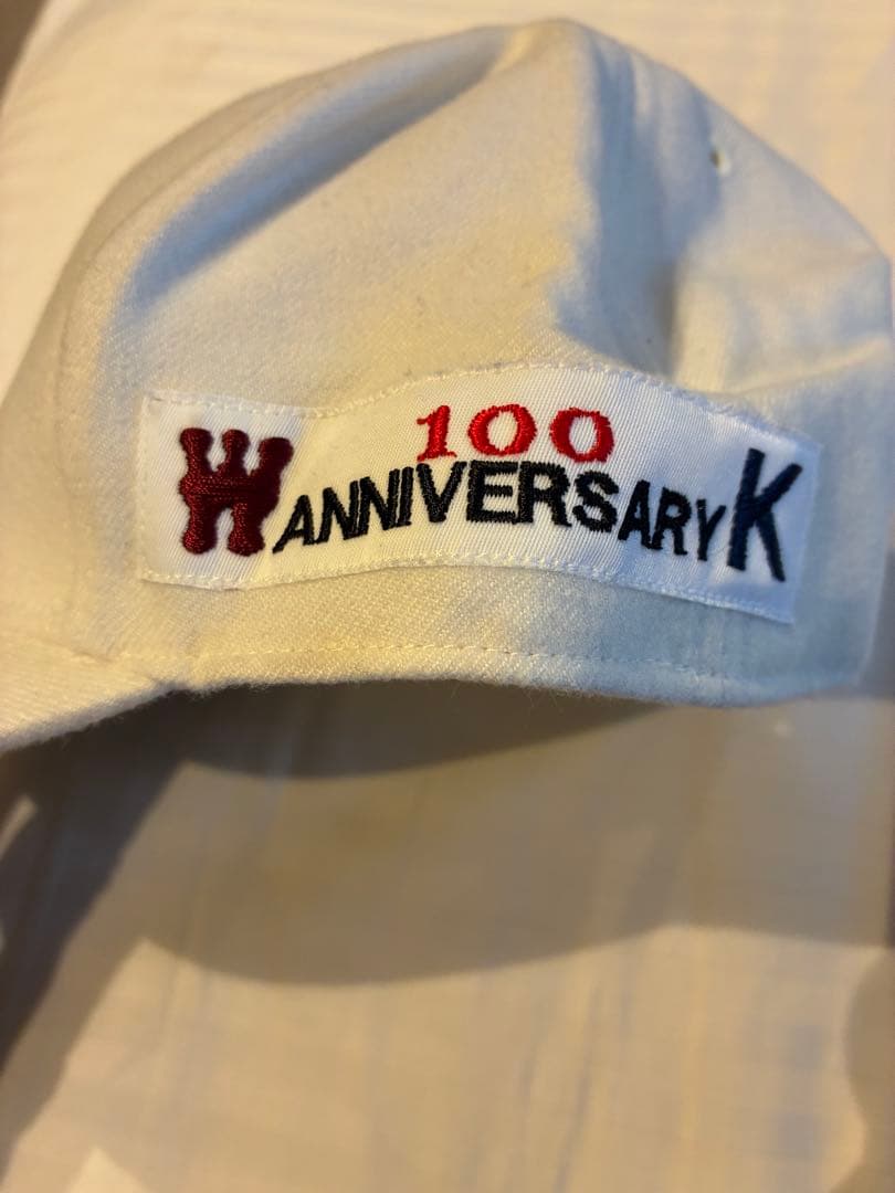 激レア！早慶戦 100周年記念 帽子 早稲田大学 ！