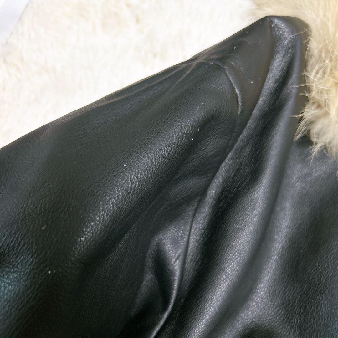 ジャケット・アウター SARCASTIC HOMME leather jacket vintage L