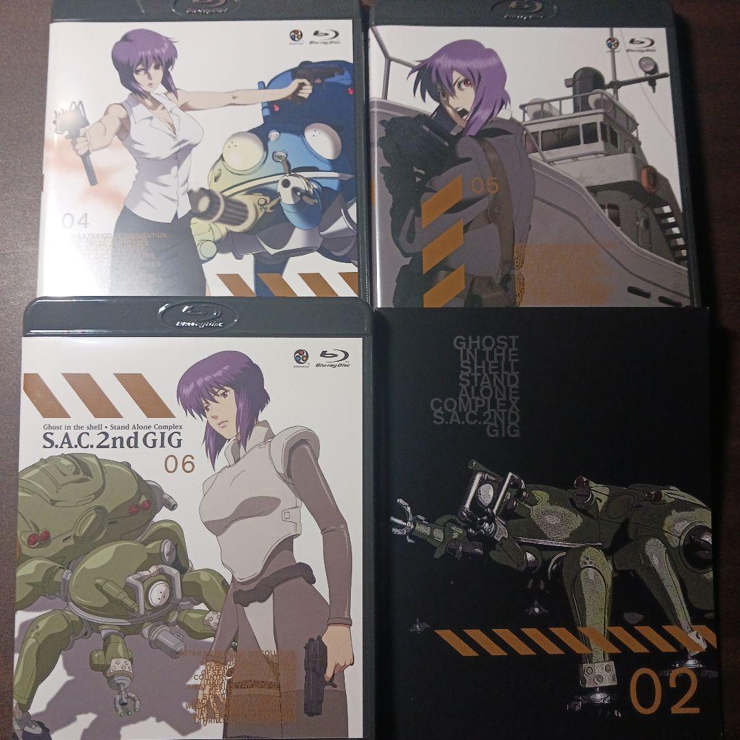 攻殻機動隊 S.A.C. Blu-ray BOX+SSS シリーズ全巻セット