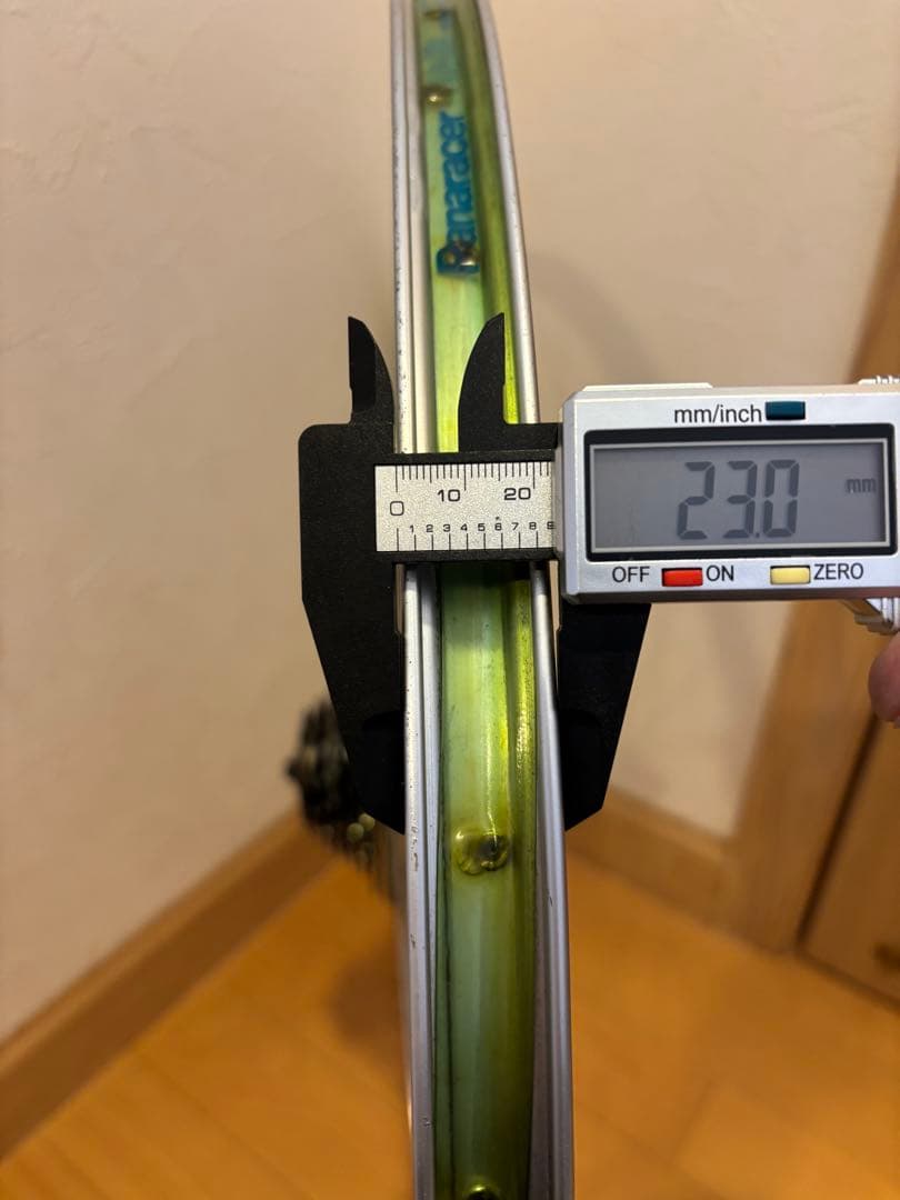 ARAYAリム　700cクリンチャー　完組ホイール前後セット　スプロケ付き