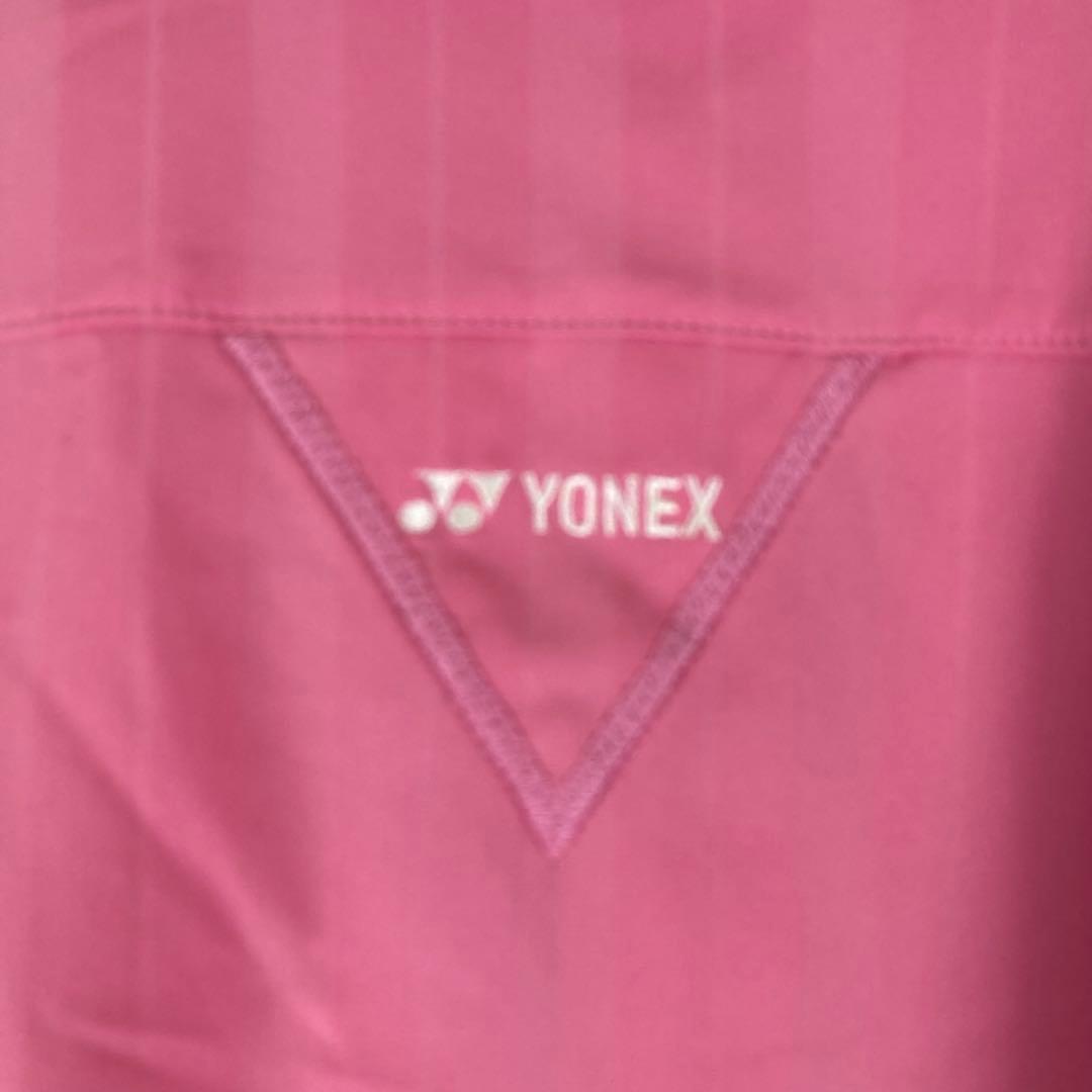p125 YONEX ヨネックス ピンク ポロシャツ 半袖 M