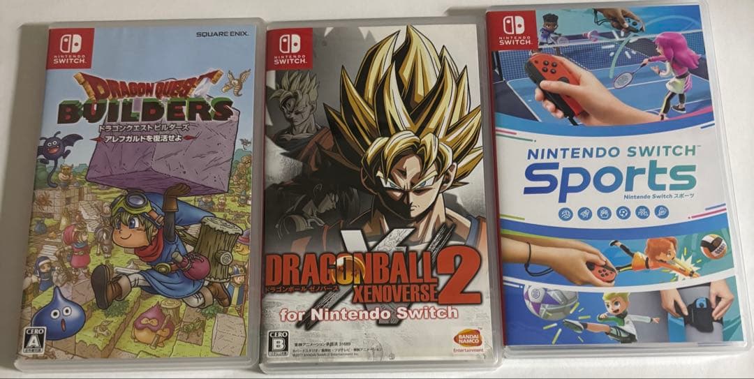 ドラクエ ソフト3種
