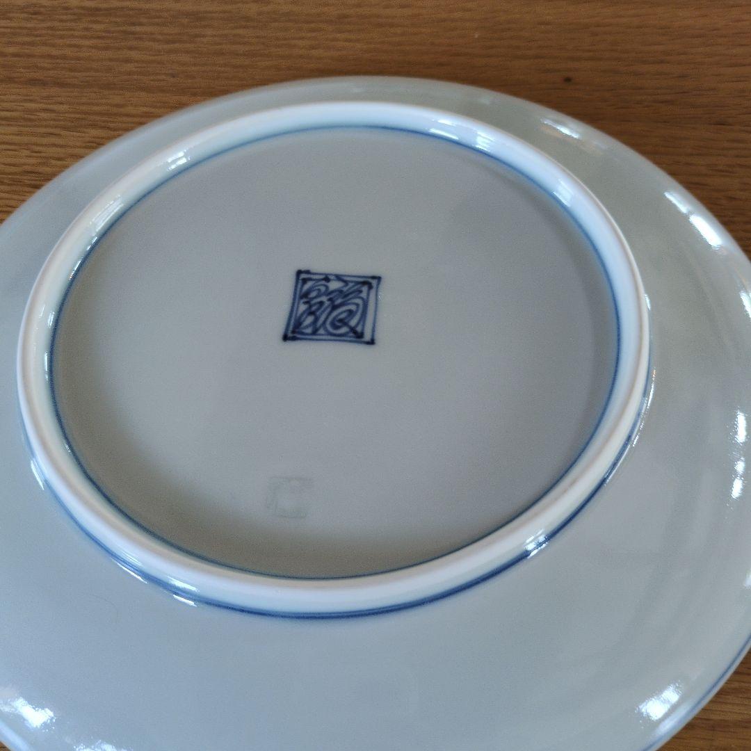 福泉窯　染付龍 皿