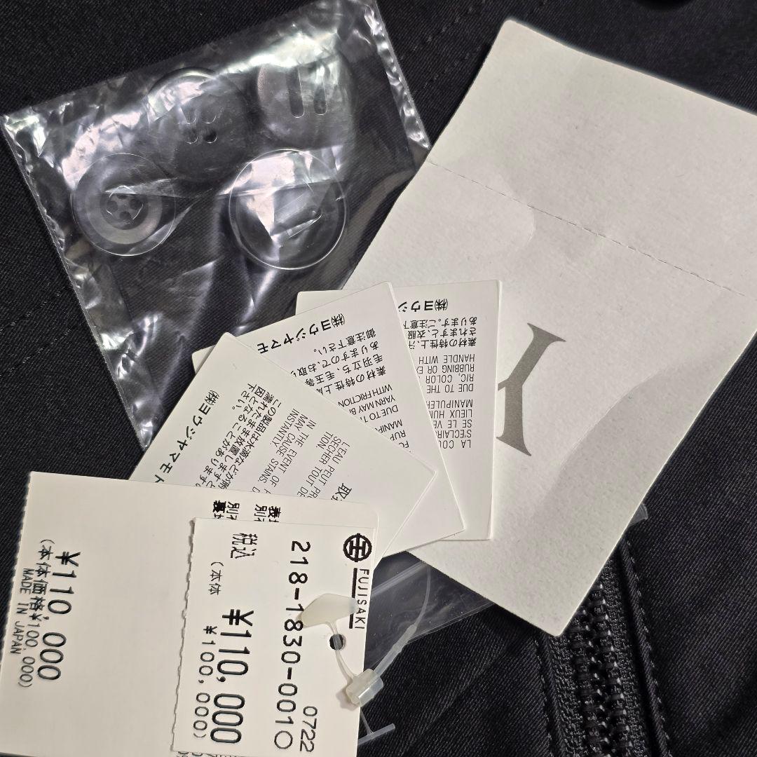 Y's Yohji Yamamoto 変形 ジャケット コットン 日本製 タグ有