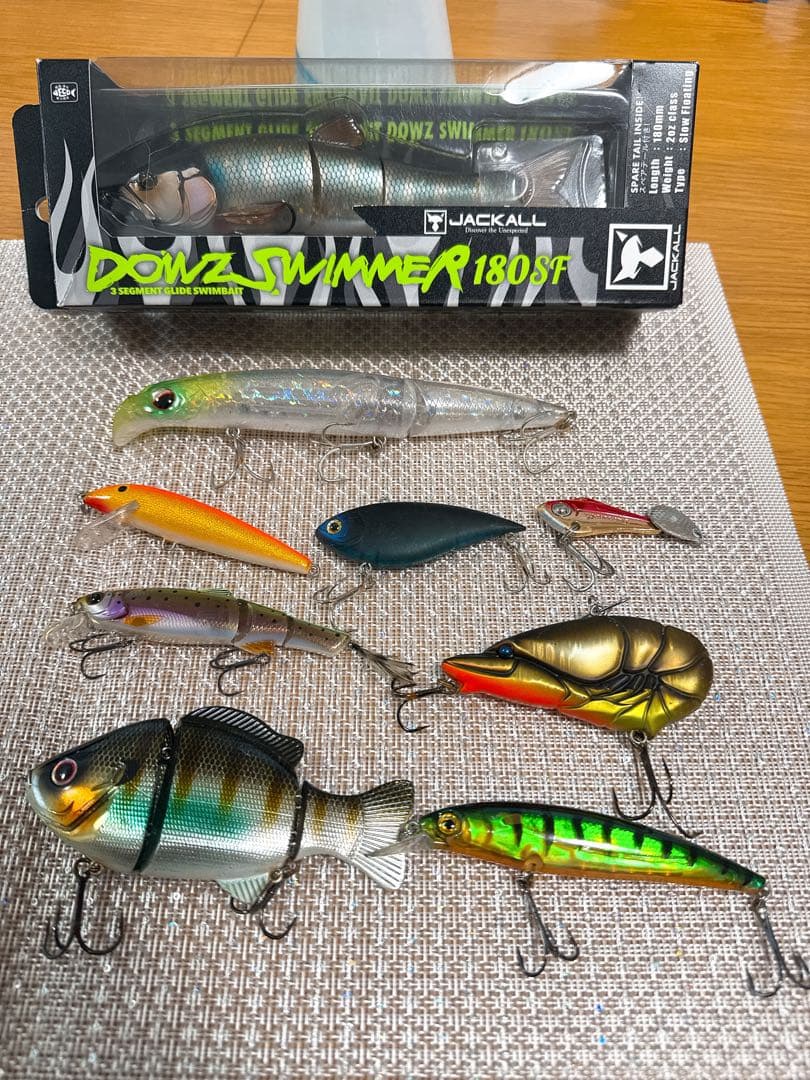 バスルアーセット　ビッグベイトなど