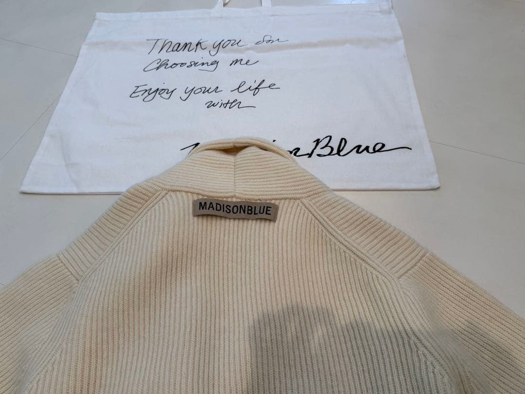 マディソンブルーMADISONBLUE SHAWL COLLAR 00
