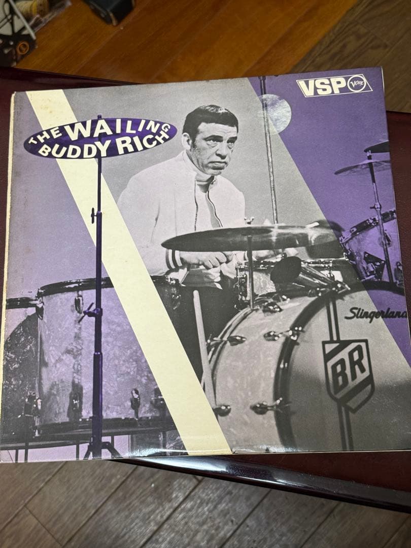 LP12in米盤Wジャケ2枚組x4セットBuddy Rich 盤ジャケ良好