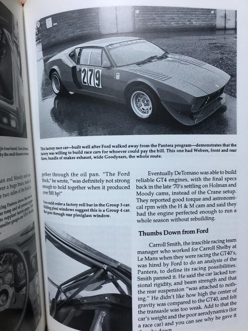 洋書 DE TOMASO The Man and the Machines