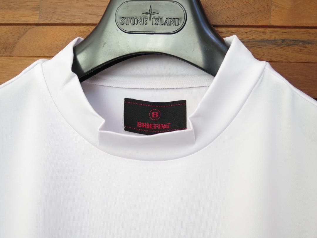 BRIEFINGGOLFブリーフィングゴルフシャドーストライプハイネックシャツⓂ