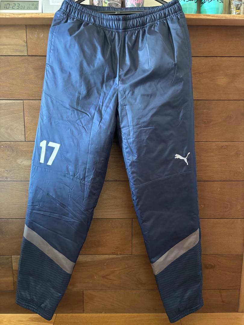 PUMA 赤 ストライプ ジャケットセット
