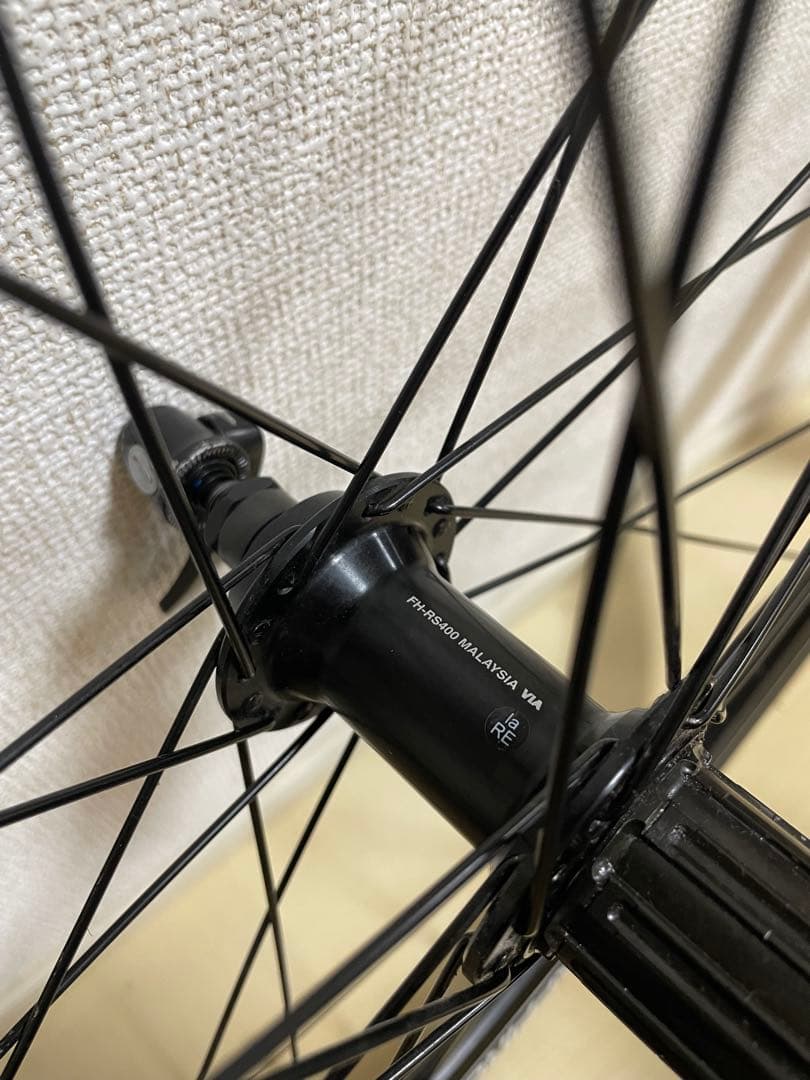 シマノ マビック リムブレーキ ホイール クリンチャー 前後セット 700c