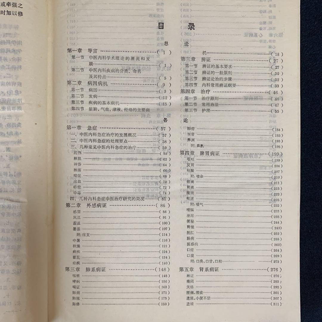 実用中医内科学　中国語版　精装