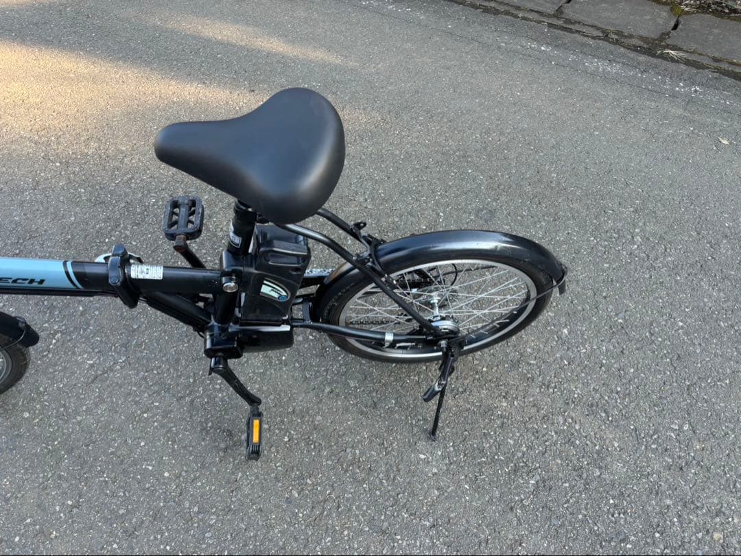 peltech208 折りたたみ電動アシスト自転車