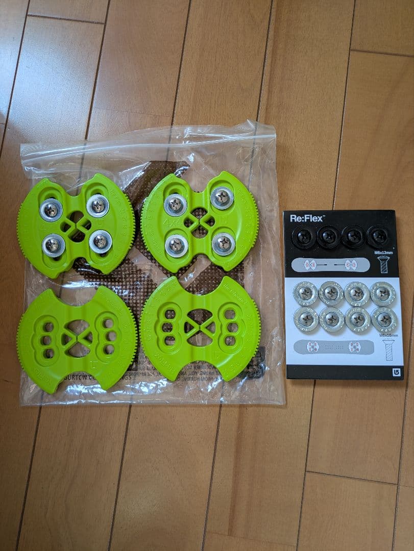 Burton Customスノーボード ビンディング Re:Flex Mサイズ