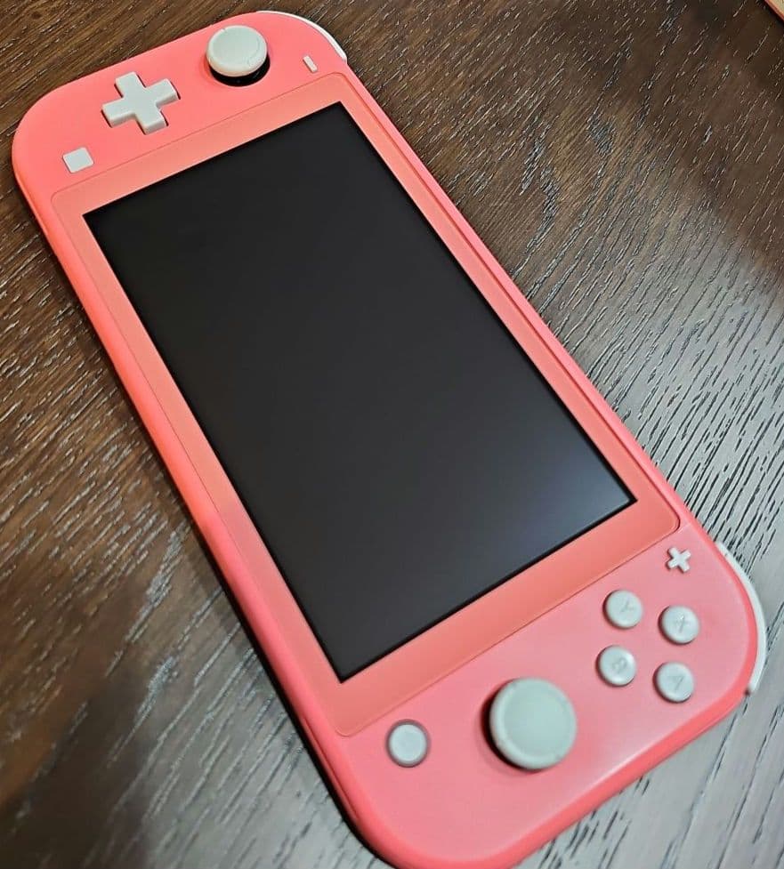【Nintendo Switch Lite】 コーラルピンク一式