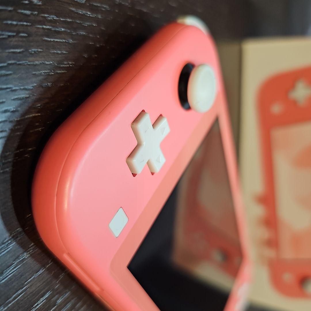 【Nintendo Switch Lite】 コーラルピンク一式