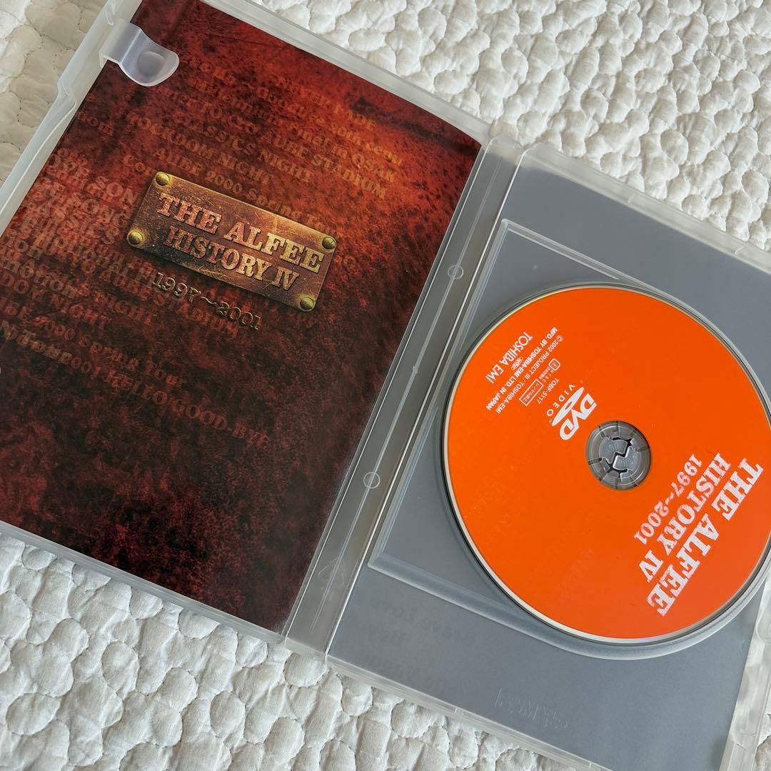 【disc美品】THE ALFEE HISTORY Ⅳ DVD