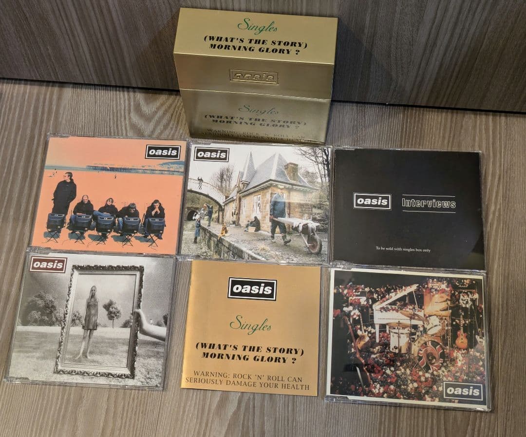 Oasis singles ゴールド & シルバー 2個セット