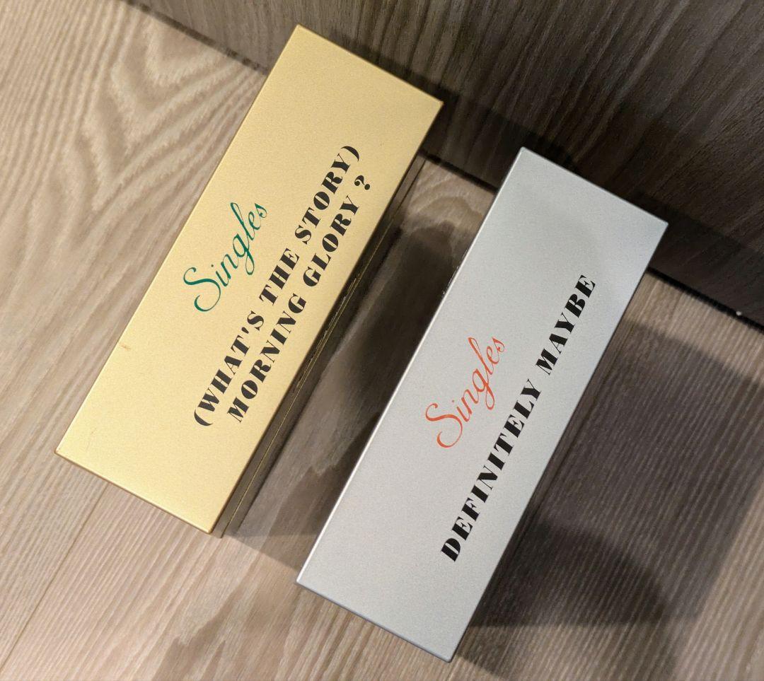 Oasis singles ゴールド & シルバー 2個セット