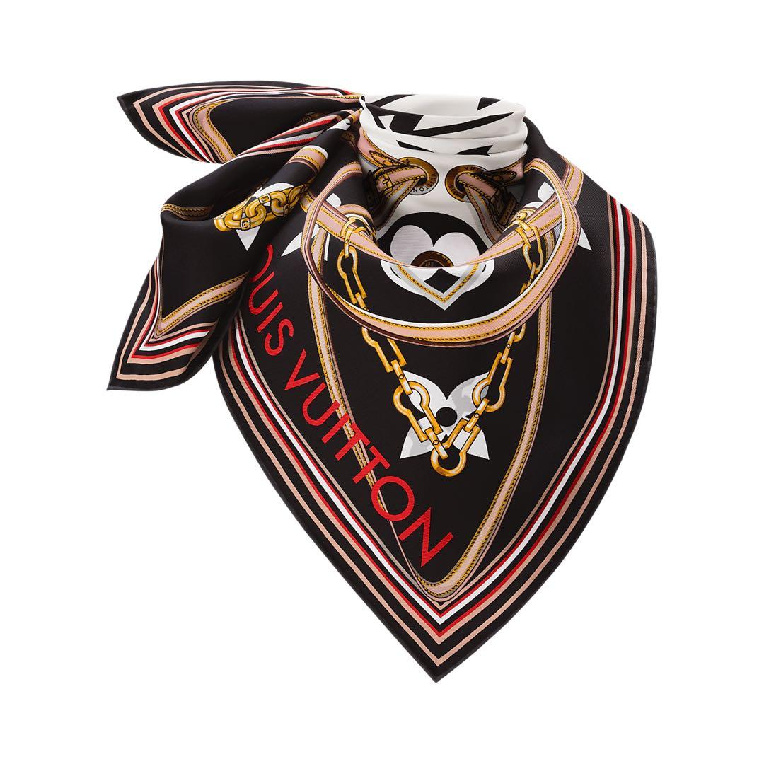 LOUIS VUITTON カレ90 アルティメット　モノグラム　スカーフ