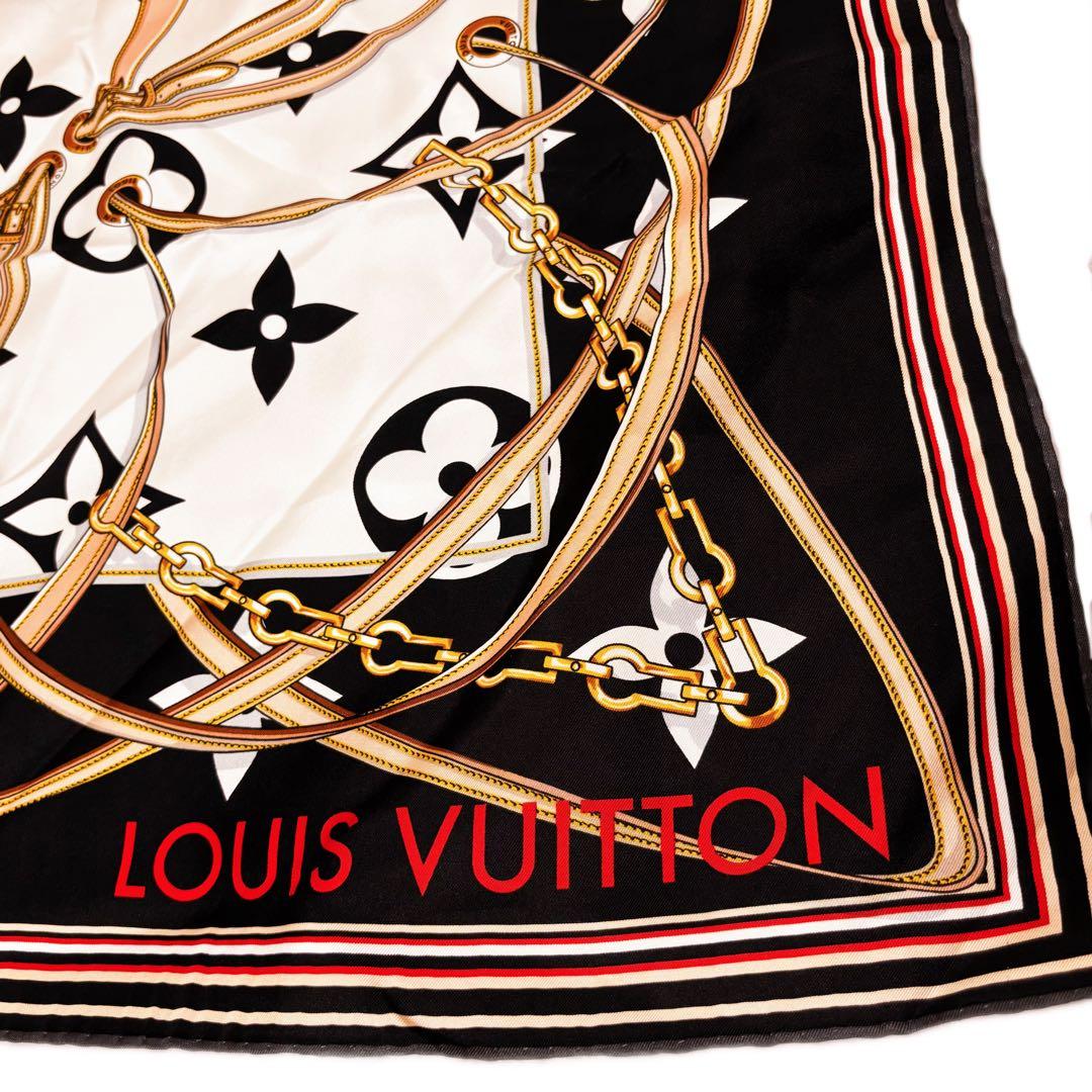 LOUIS VUITTON カレ90 アルティメット　モノグラム　スカーフ
