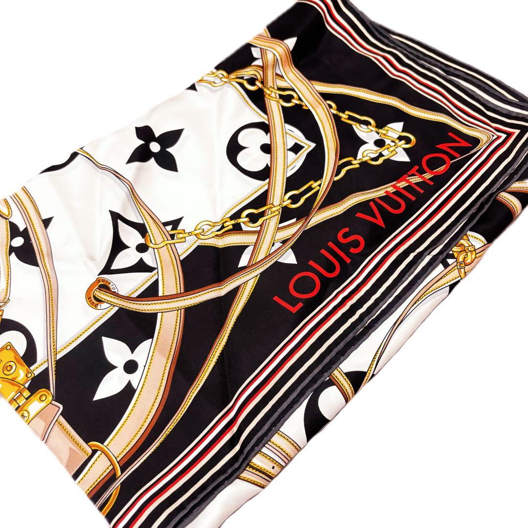 LOUIS VUITTON カレ90 アルティメット　モノグラム　スカーフ
