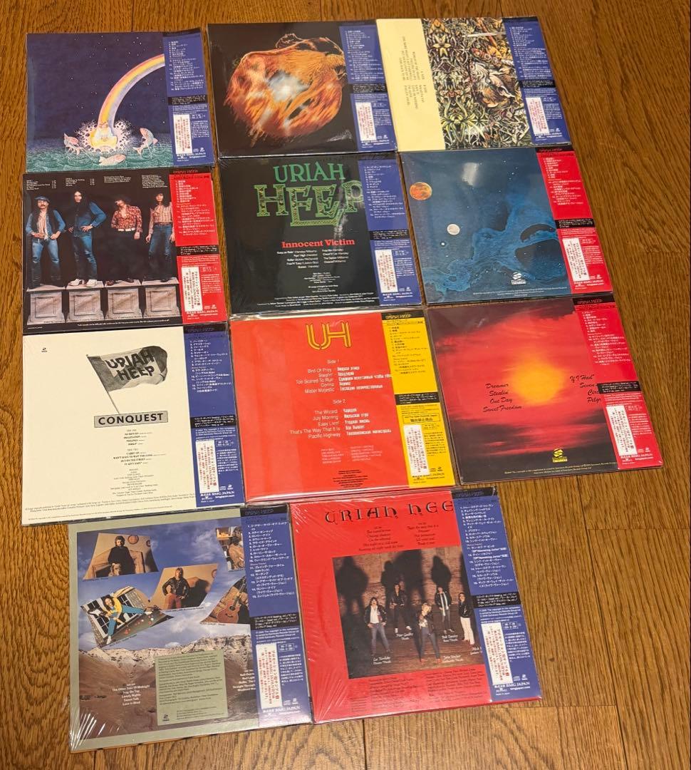 Uriah Heep 紙ジャケCD 11枚セット 未開封 見本盤 プロモ 帯付