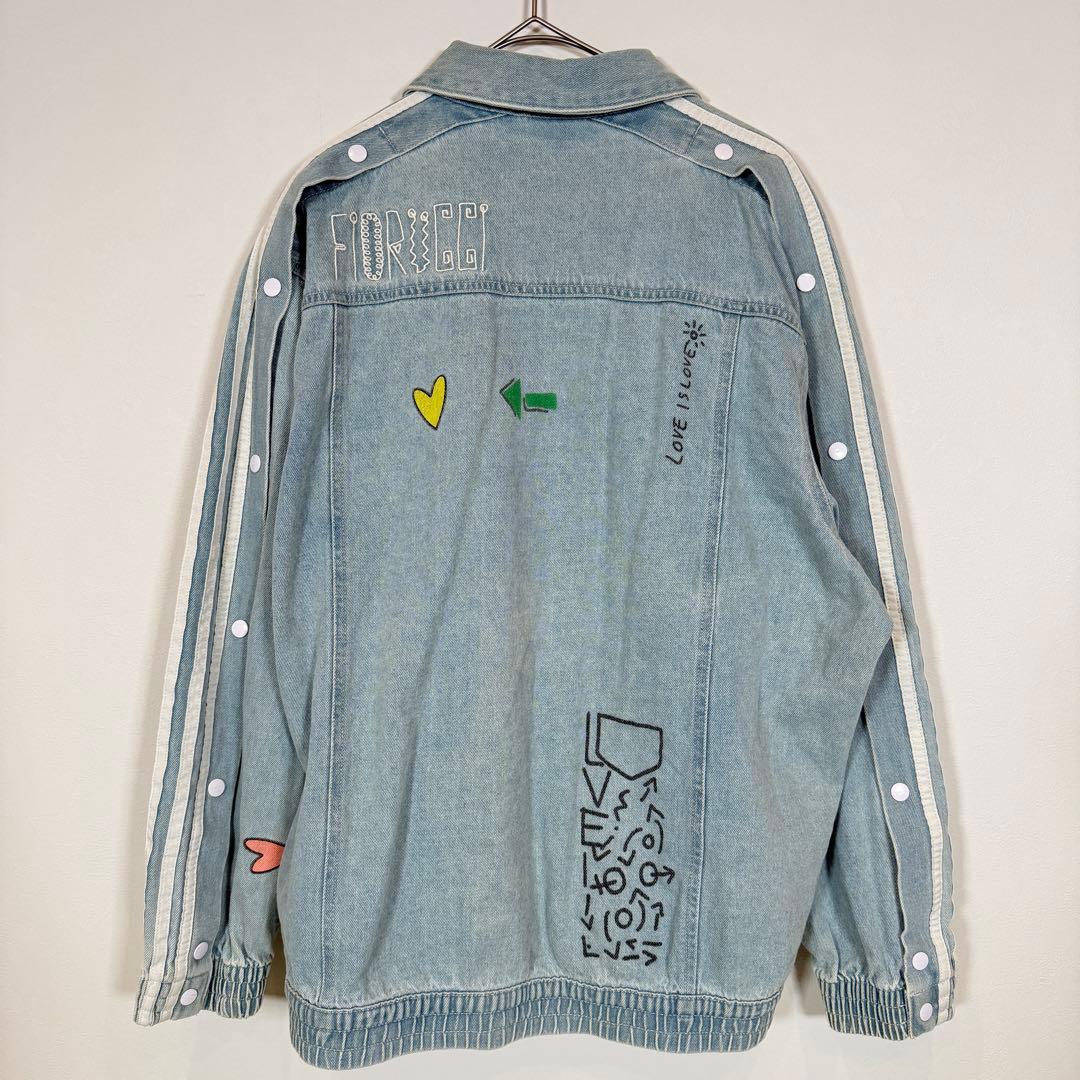 adidas originals × FIORUCCI ジージャン 3本線
