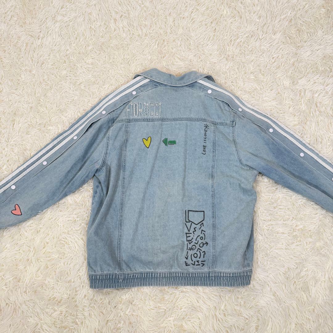 adidas originals × FIORUCCI ジージャン 3本線