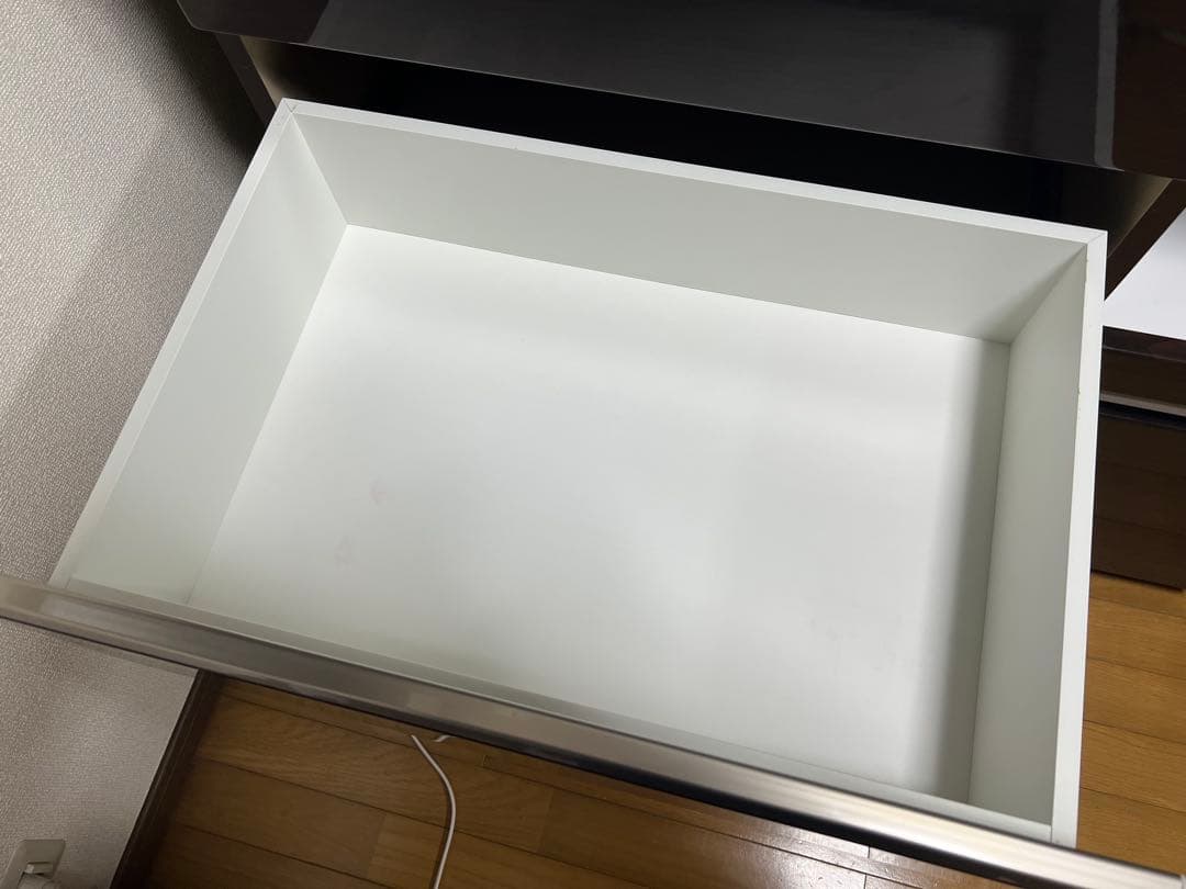 ニトリ アルミナ2 キッチンボード ダークブラウン