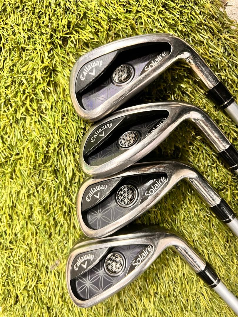 Callaway Solaire レディースアイアンセット7.9.P.A.4本