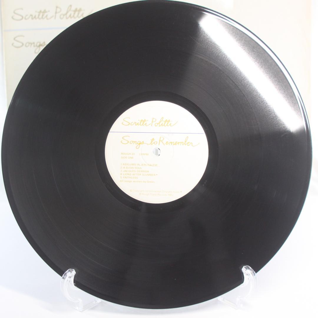 英LP Scritti Politti Songs to Remember UK