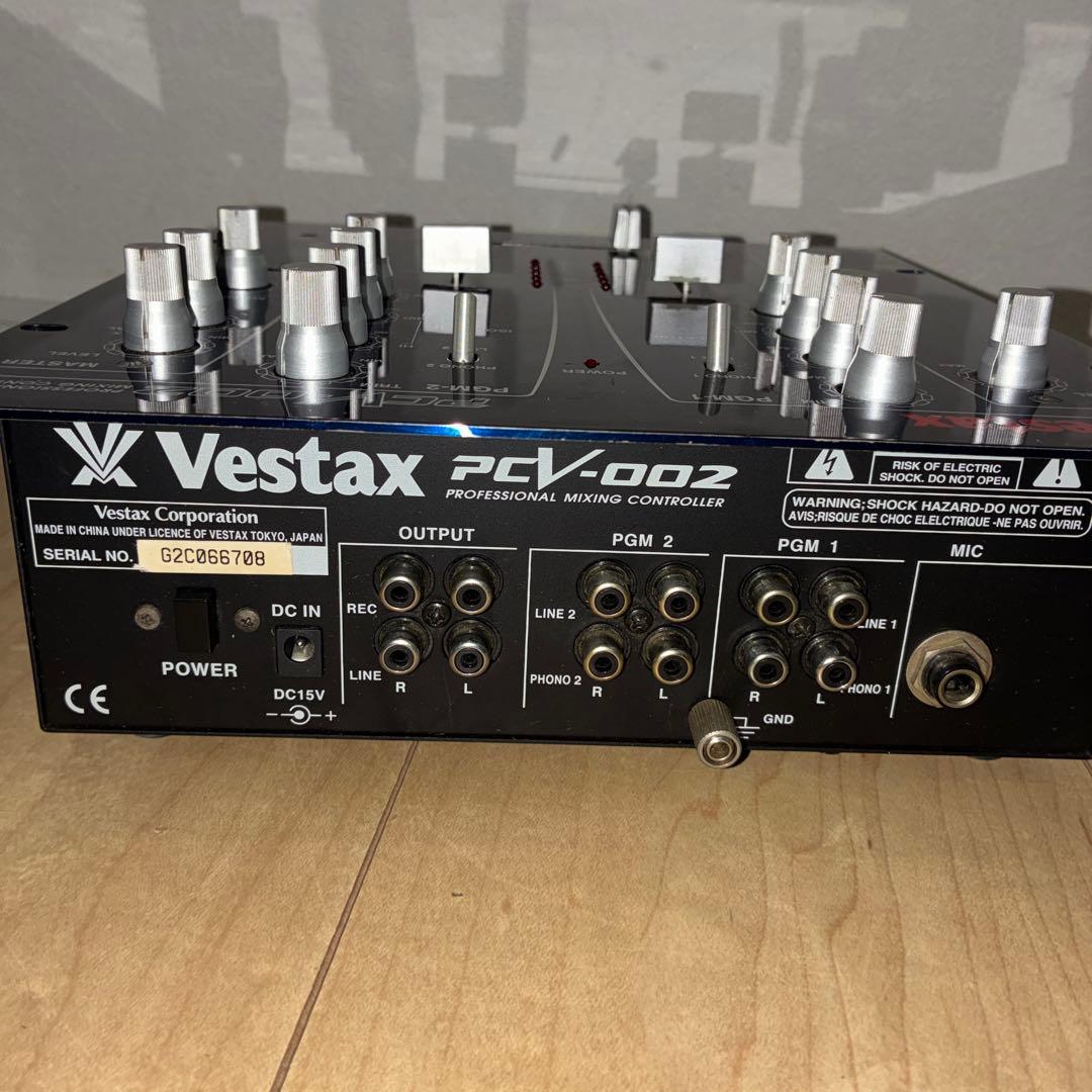 Vestax PCV-002 DJミキサー　完動品